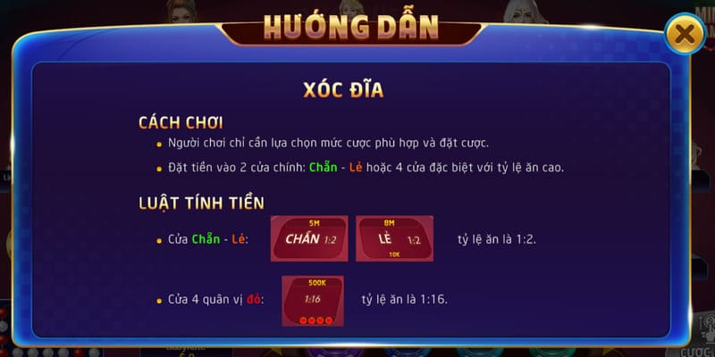 tỉ lệ chẵn lẻ trong xóc đĩa - 2